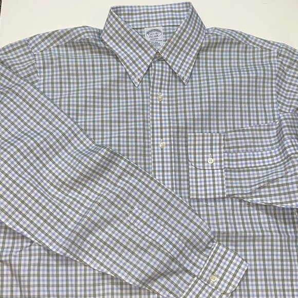 Brooks Brothers Regent Shirt Size 15 1/2-35 - Picture 3 of 11
